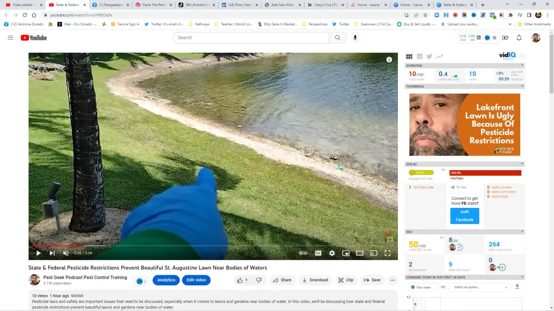 This Is Why You Can't Have A Beautiful St Augustine Lawn On A Lakefront Property! 1 This Is Why You Can’t Have A Beautiful St Augustine Lawn On A Lakefront Property!