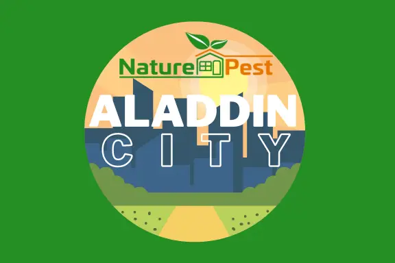 Natural Pest Control in Aladdin City FL Pet-Safe & Eco-Friendly Exterminator 2 city sign posts Aladdin City