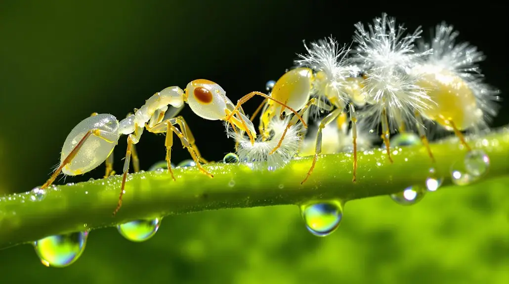 Ghost Ants and Invasive Mealybugs: A Hidden Partnership Threatening Your Home and Garden In Florida 1 Ghost Ants and Invasive Mealybugs interaction